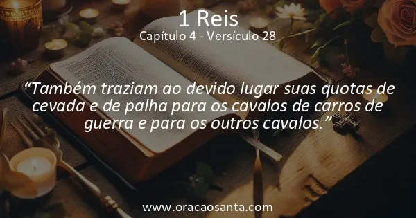 1 Reis 4:28
