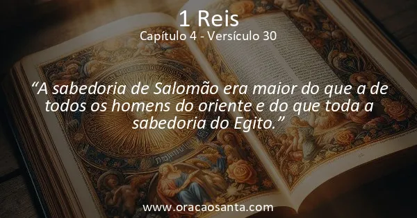 1 Reis 4:30