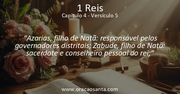 1 Reis 4:5