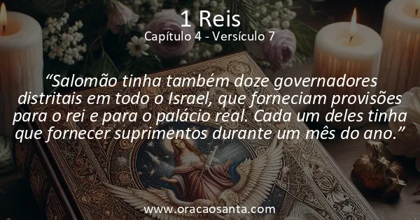 1 Reis 4:7