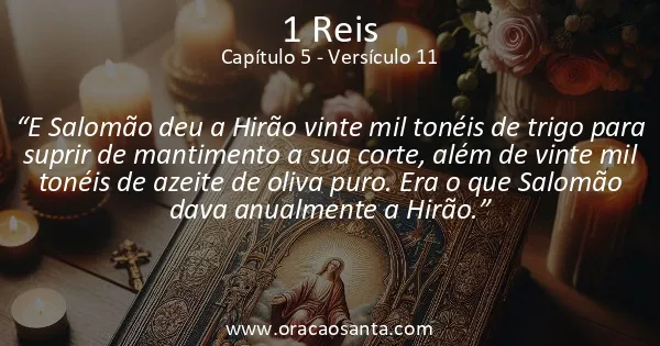 1 Reis 5:11