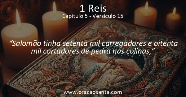 1 Reis 5:15