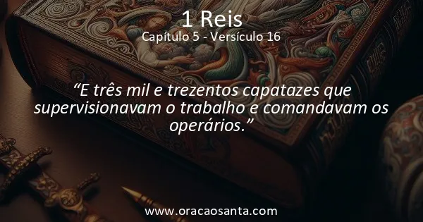 1 Reis 5:16