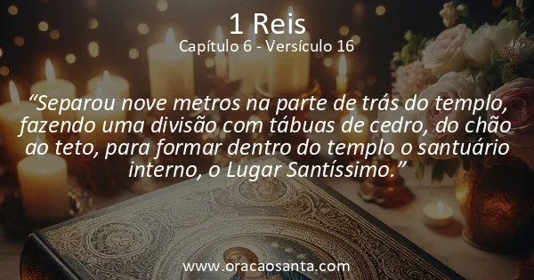 1 Reis 6:16