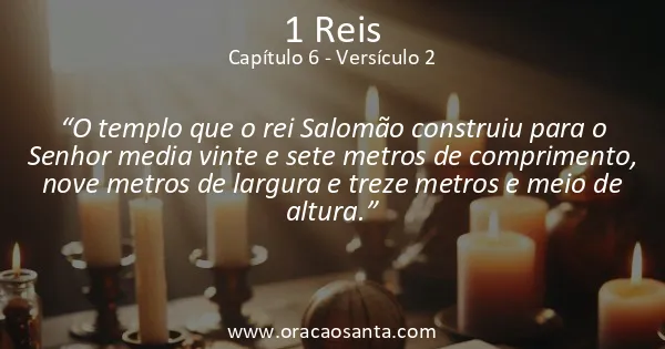1 Reis 6:2