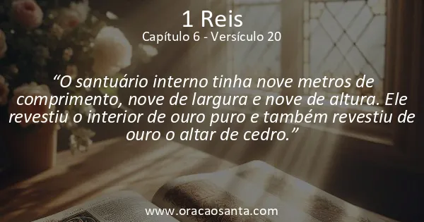 1 Reis 6:20
