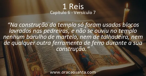 1 Reis 6:7