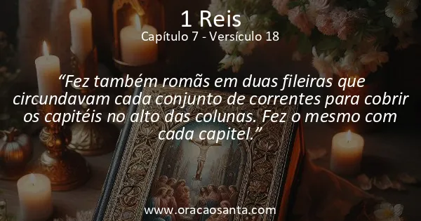 1 Reis 7:18