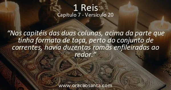 1 Reis 7:20