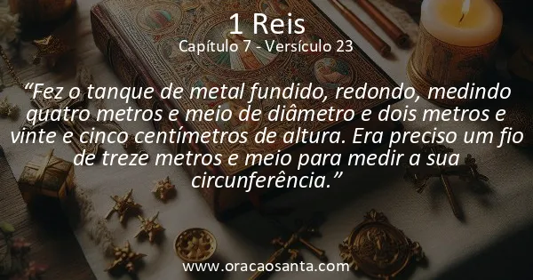 1 Reis 7:23