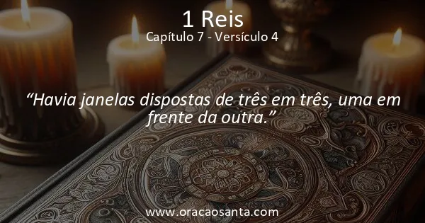 1 Reis 7:4