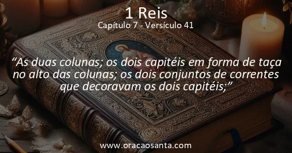 1 Reis 7:41