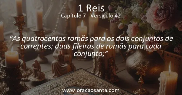 1 Reis 7:42