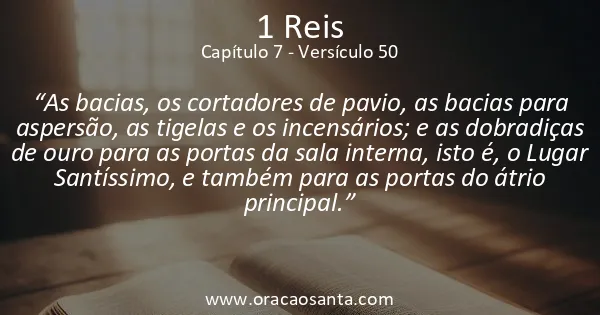 1 Reis 7:50