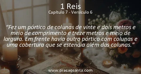 1 Reis 7:6