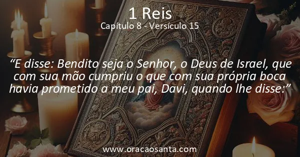 1 Reis 8:15