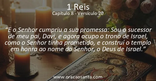 1 Reis 8:20