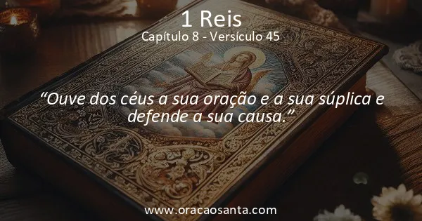 1 Reis 8:45