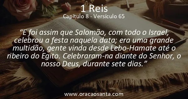 1 Reis 8:65