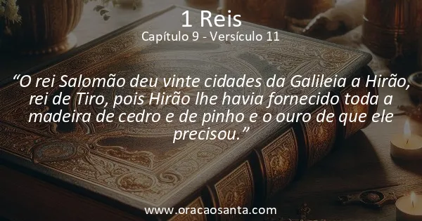 1 Reis 9:11