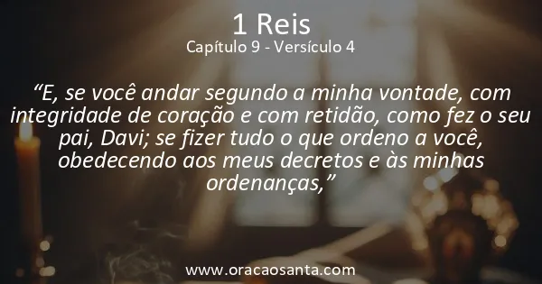 1 Reis 9:4