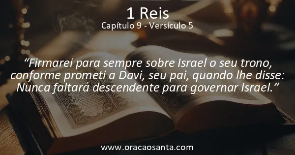 1 Reis 9:5