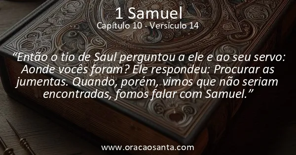 1 Samuel 10:14