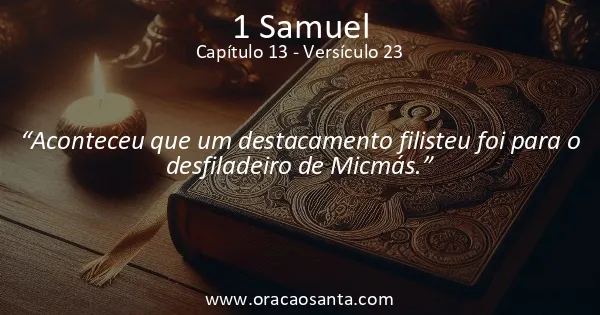 1 Samuel 13:23