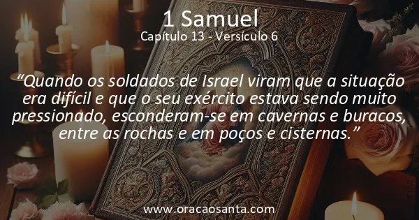 1 Samuel 13:6