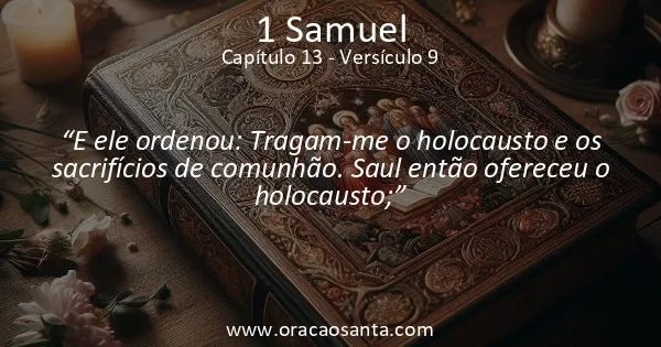 1 Samuel 13:9