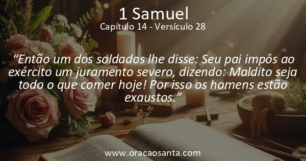 1 Samuel 14:28