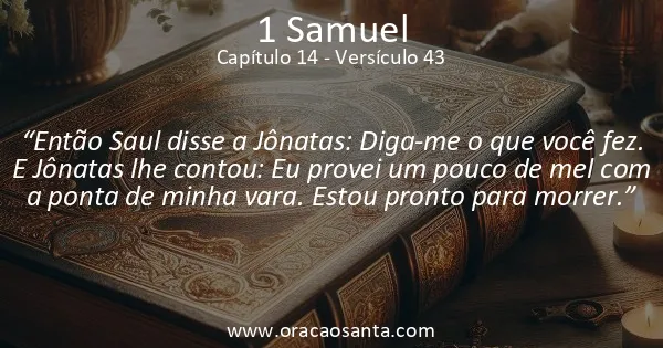 1 Samuel 14:43