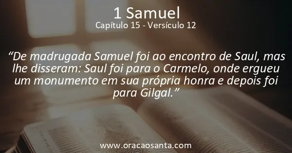 1 Samuel 15:12