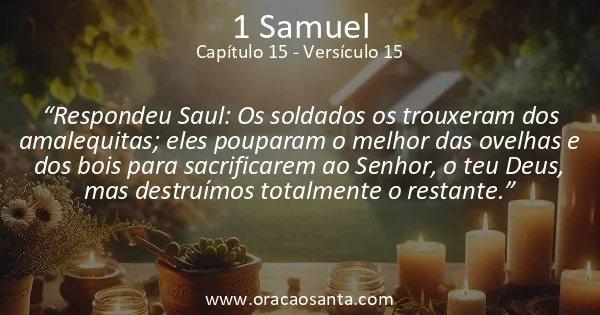 1 Samuel 15:15
