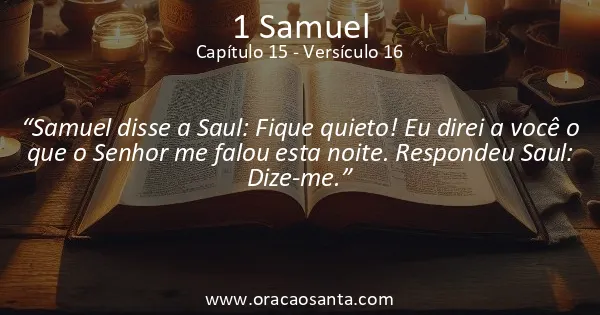 1 Samuel 15:16