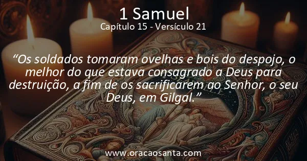 1 Samuel 15:21