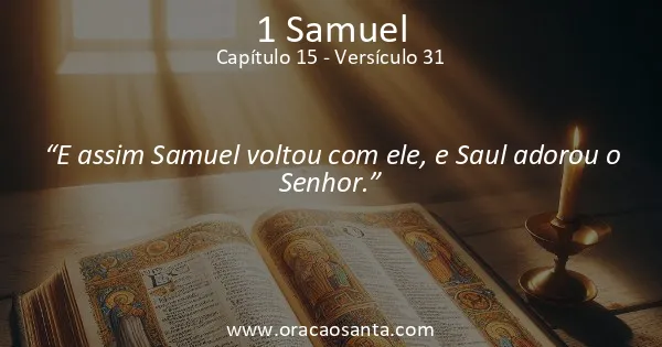 1 Samuel 15:31