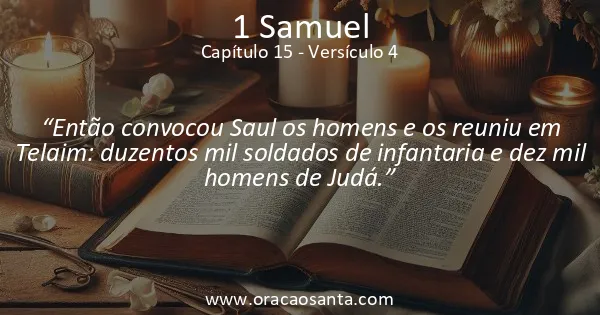 1 Samuel 15:4