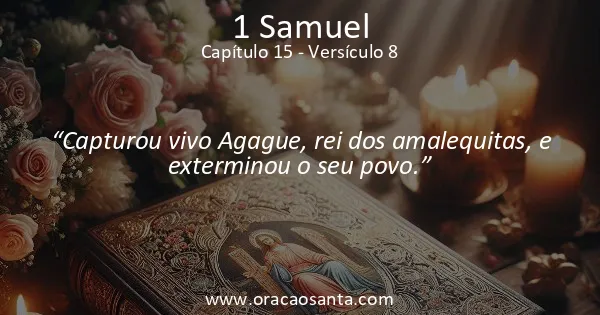 1 Samuel 15:8