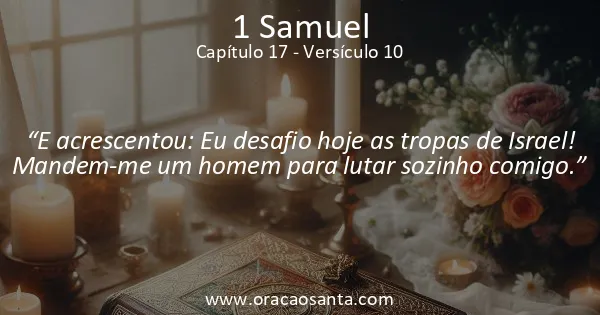 1 Samuel 17:10