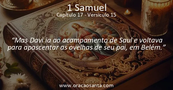 1 Samuel 17:15