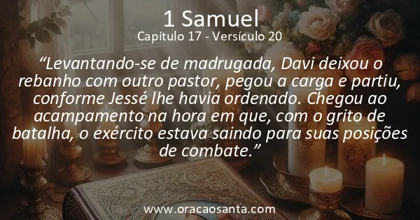 1 Samuel 17:20