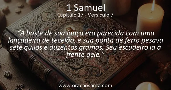 1 Samuel 17:7