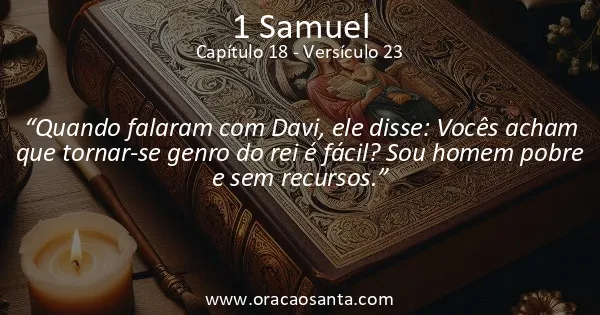 1 Samuel 18:23