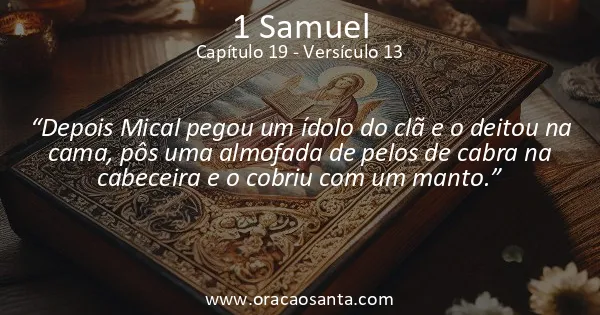 1 Samuel 19:13