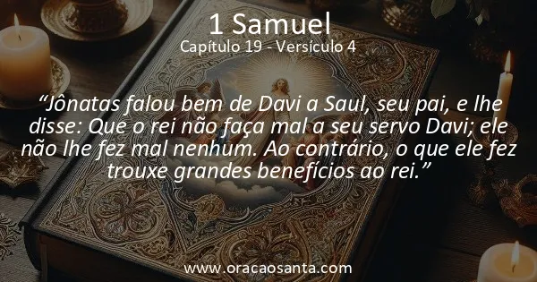 1 Samuel 19:4