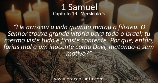 1 Samuel 19:5