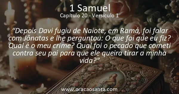 1 Samuel 20:1
