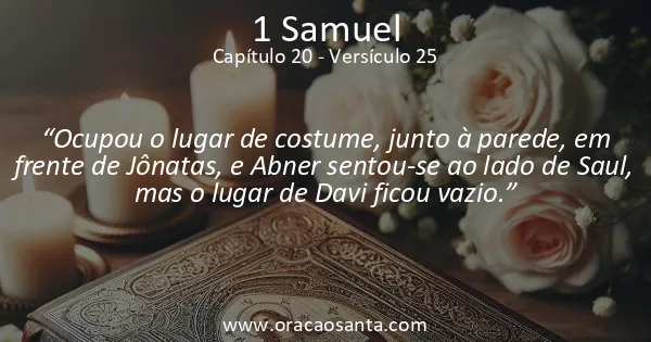 1 Samuel 20:25
