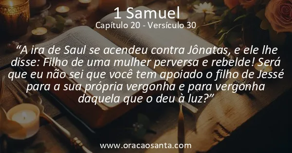 1 Samuel 20:30